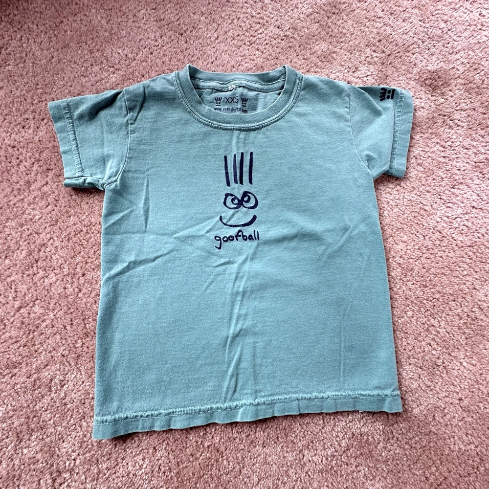 H&M Green Goofball Kids Tee